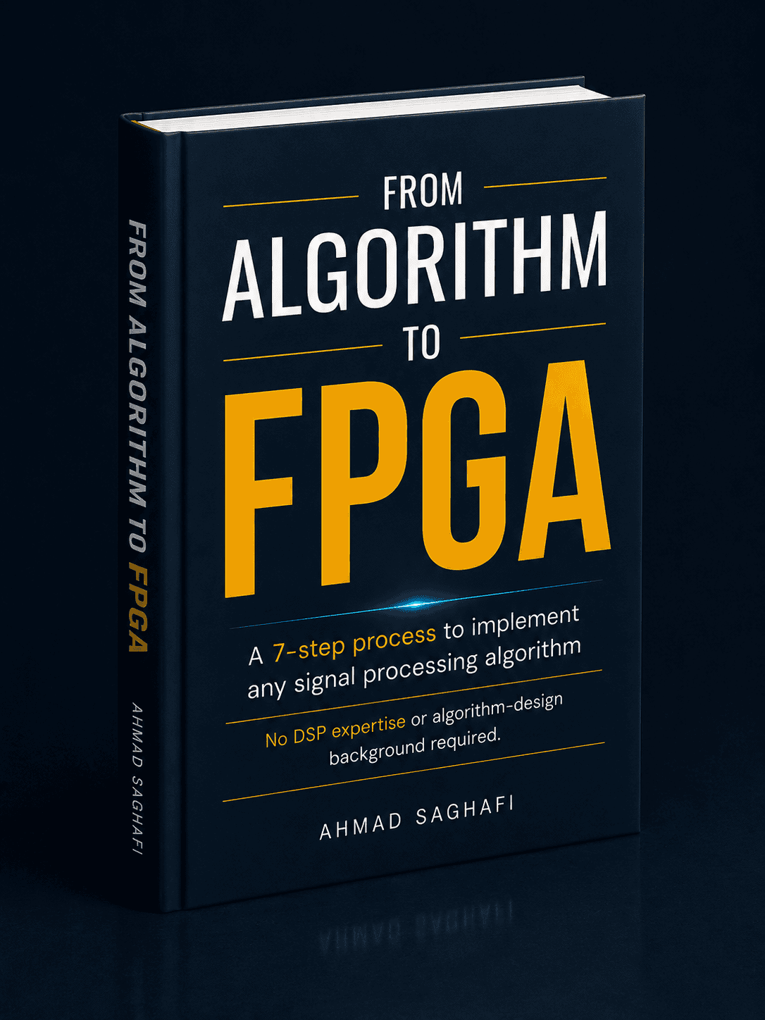 From Algorithm to FPGA — book mockup